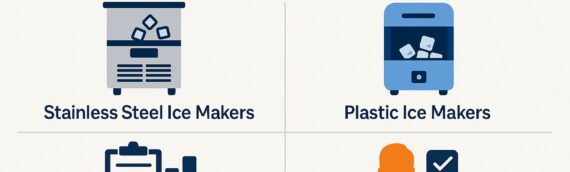 Stainless Steel vs. Plastic Ice Makers: What’s Best for High-Demand Use?