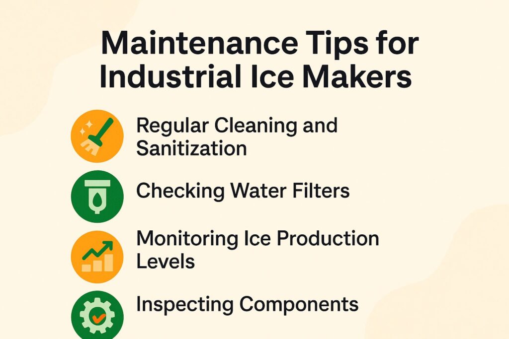 Maintenance Tips for Industrial Ice Makers