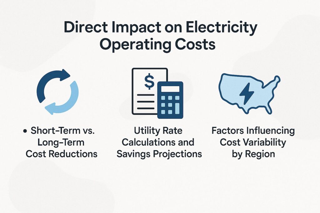 Direct Impact on Electricity Operating Costs