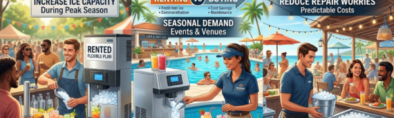 Commercial Ice Maker Rental for Seasonal Business Needs